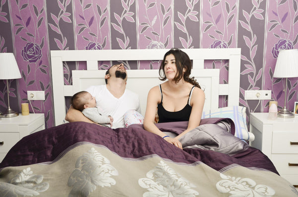 New parents struggle to getting sleep